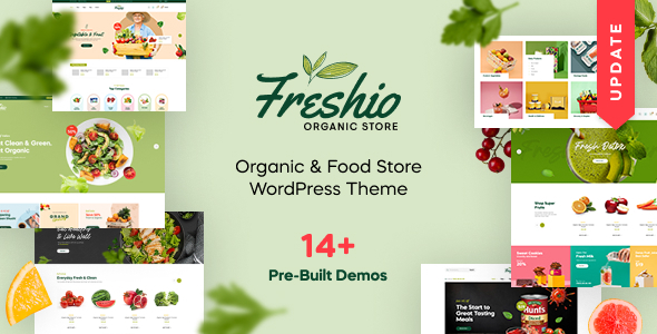 Freshio-有机食品店WordPress主题