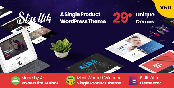 Strollik-单一产品WooCommerce WordPress主题