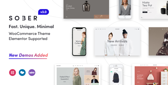 清醒-WooCommerce WordPress主题