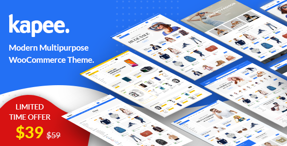 Kapee-现代多用途WooCommerce主题