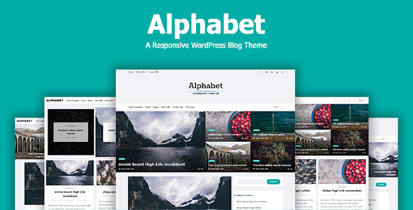 Alphabet-响应式WordPress博客主题
