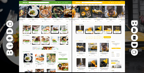 Boodo WP-食品和杂志店WordPress主题