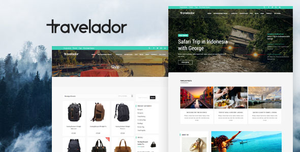 Travelador-博客旅游和WooCommerce商店主题