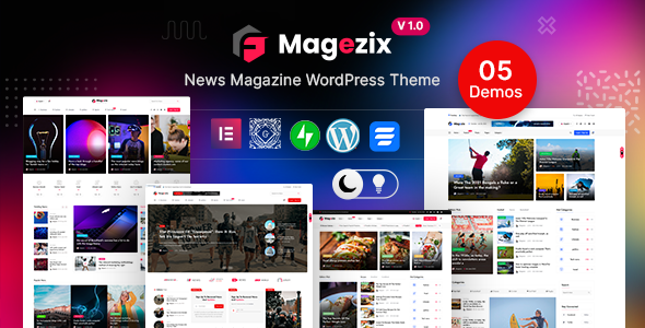Magezix-报纸和杂志WordPress主题