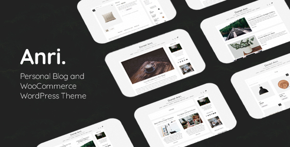 Anri-个人博客和WooCommerce WordPress主题