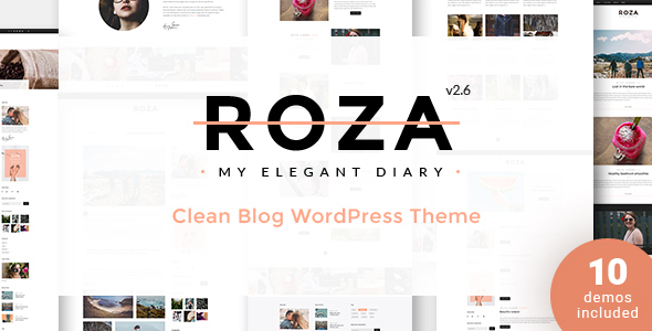 Roza–优雅的日记WordPress主题
