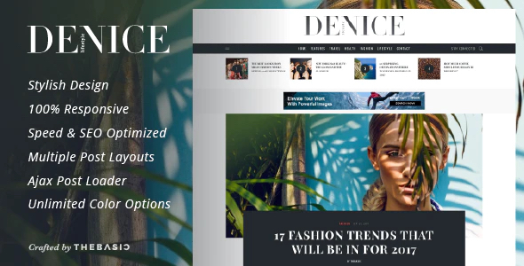 Denice-响应式WordPress博客主题