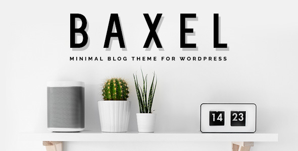 Baxel-WordPress的最小博客主题
