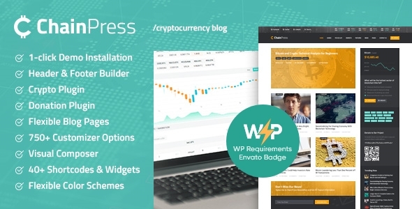 ChainPress |金融与商业博客WordPress主题