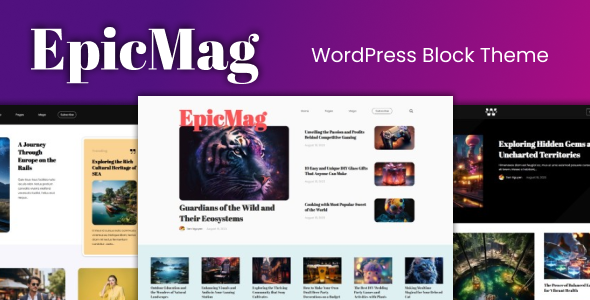 EpicMag-新闻杂志WordPress主题