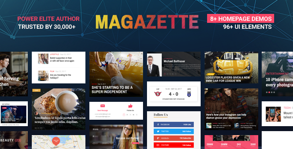 Magazette-新闻与杂志WordPress主题