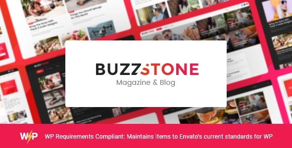 Buzz Stone |杂志和病毒博客WordPress主题