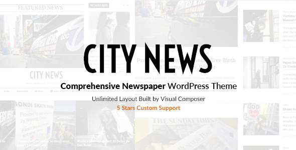 CityNews-综合报纸WordPress主题