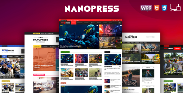 Nanopress-WordPress响应式博客和杂志主题