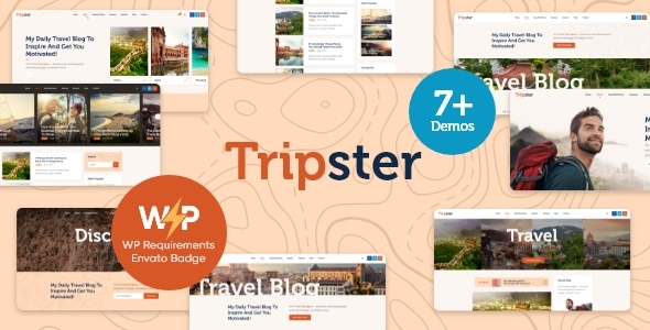 Tripster-旅游与生活方式WordPress博客