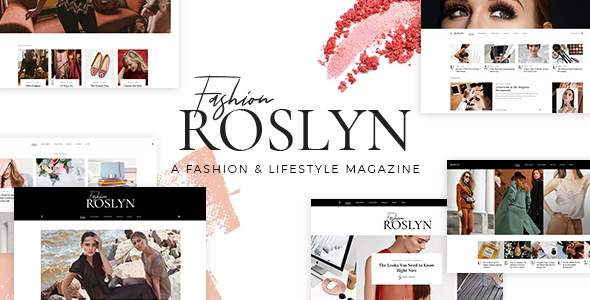 Roslyn-博客和时尚杂志WordPress主题