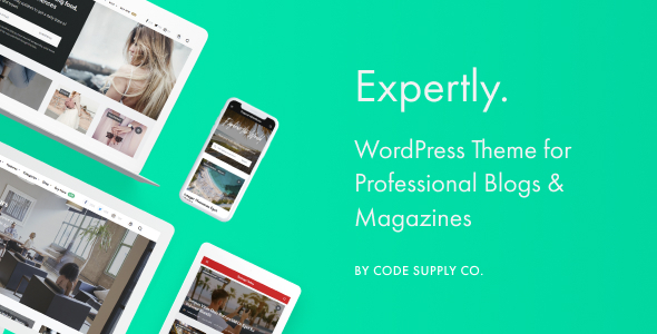 Expertly-专业人士的WordPress博客和杂志主题