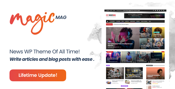 MagicMag-创意博客和新闻WordPress主题