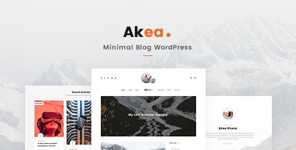 Akea-博客WordPress