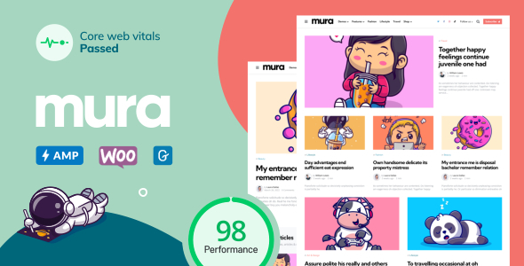 Mura-面向内容创作者的WordPress主题