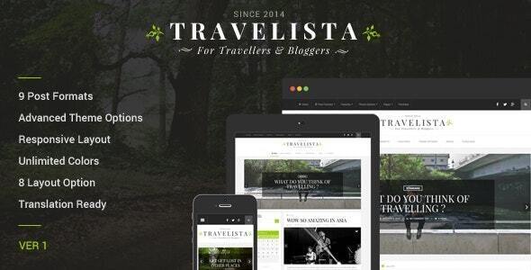 Travelista-WordPress博客主题