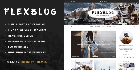 Flexblog-个人WordPress博客主题