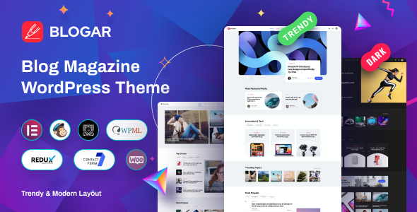 Blogar-博客WordPress