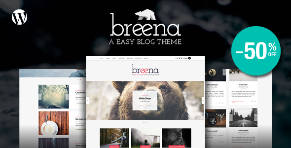 Breena-响应式WordPress博客主题