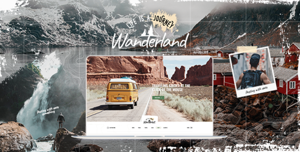 Wanderland-旅游博客WordPress主题