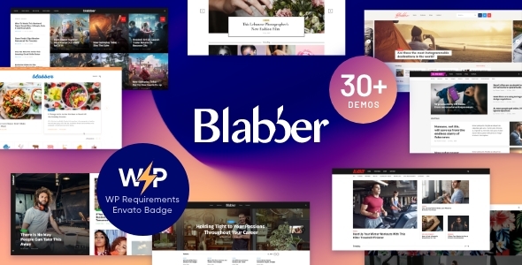 Blabber | Elementor博客和新闻杂志主题