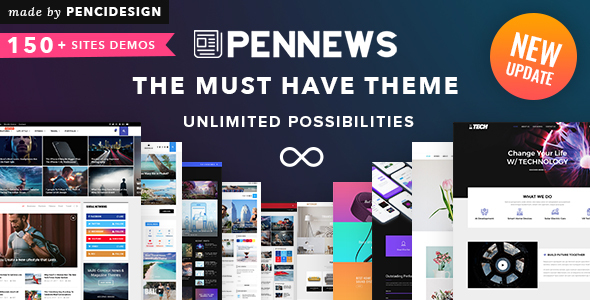 PenNews-多用途AMP WordPress主题