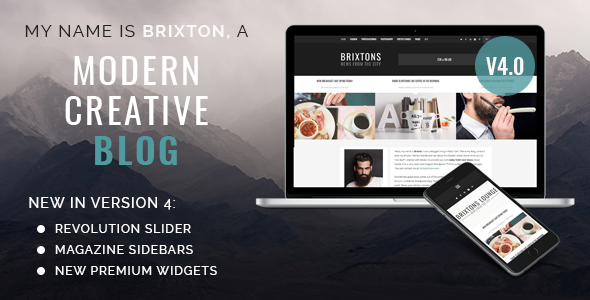 Brixton-响应式WordPress博客主题