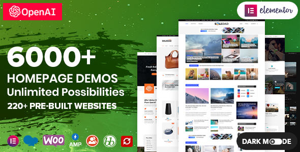 Soledad–多用途，报纸，博客和WooCommerce WordPress主题