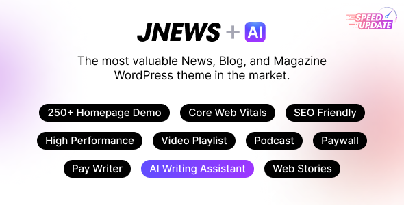 JNews-WordPress报纸杂志博客AMP主题
