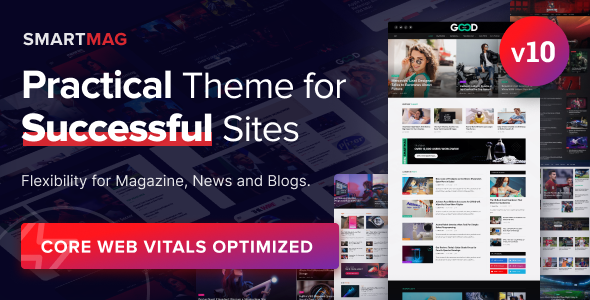 SmartMag-报纸杂志和新闻WordPress
