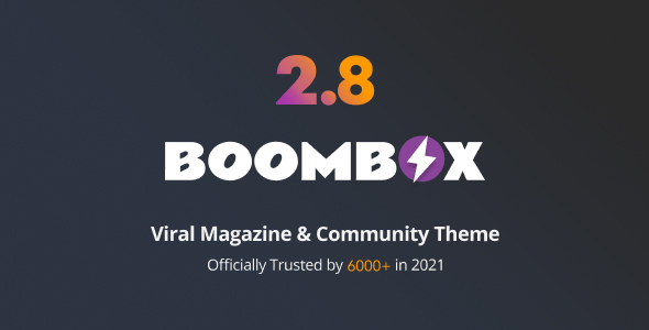 BoomBox——病毒式杂志WordPress主题