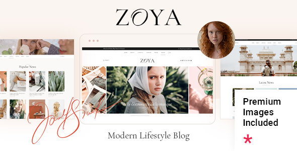 Zoya-生活方式博客WordPress主题