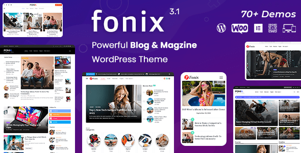 Fonix |报纸和杂志WordPress主题