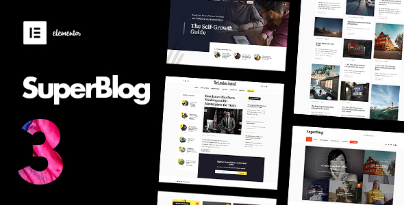 SuperBlog-强大的博客和杂志WordPress主题