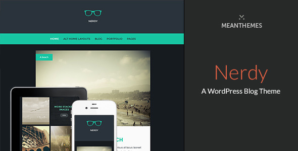 Nerdy:WordPress博客主题