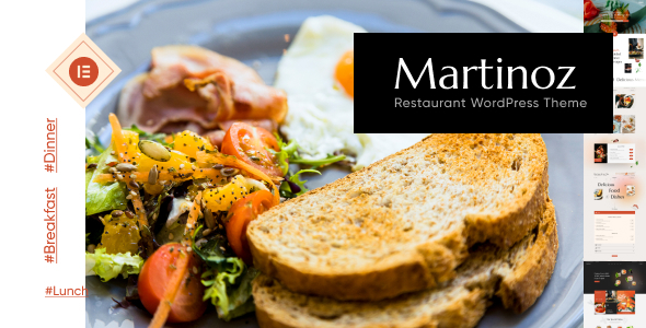Martinoz–餐厅WordPress主题