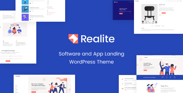 Realite-初创公司的WordPress主题