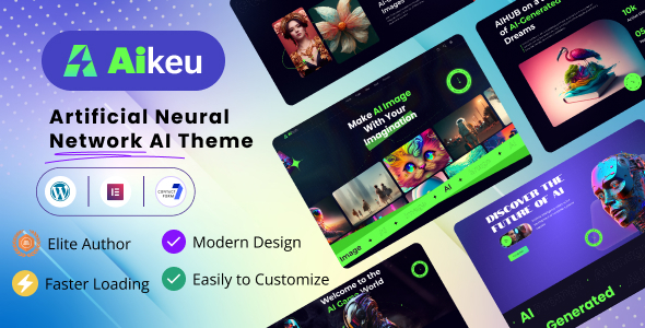 Aikeu-人工神经网络AI WordPress主题