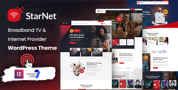 StarNet-互联网提供商WordPress主题