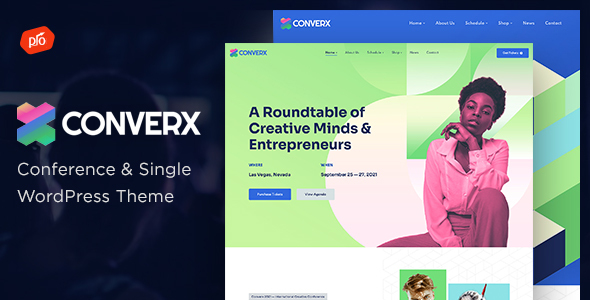 Converx-会议和单次活动WordPress主题