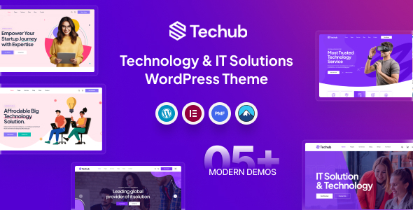 Techub–技术和IT解决方案WordPress主题