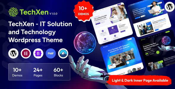 TechXen-IT解决方案和技术WordPress主题