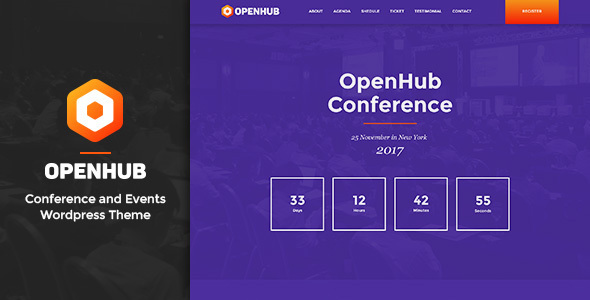 OpenHub-时尚的活动和会议主题