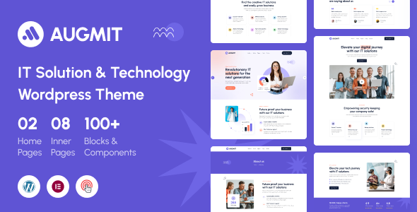 Augmit-IT解决方案和技术WordPress主题