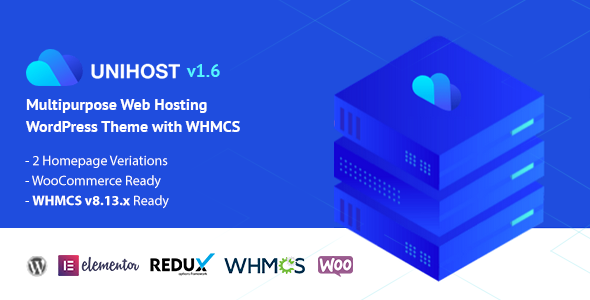 Unihost |多用途主机WordPress主题